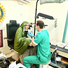 Profesionales sanitarios de Hospiten Roca realizan una campaña de cirugía de cataratas en Mauritania 
