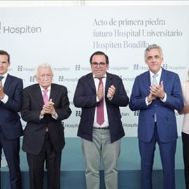 Hospiten lays the foundation stone for its new university hospital in Madrid