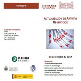 Reumatólogos de Hospiten dirigen un curso sobre Artritis Reumatoide en la Universidad Internacional Menéndez Pelayo