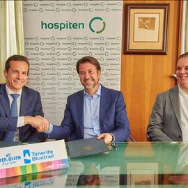 Hospiten Group renews its commitment to the Fred. Olsen Tenerife Bluetrail 2019