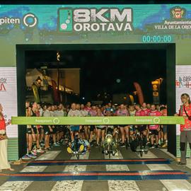 Hospiten repite como colaborador oficial de la carrera inclusiva 8KM OROTAVA
