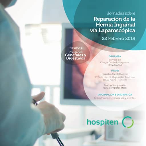 I Jornada Reparación de la Hernia Inguinal vía Laparoscópica