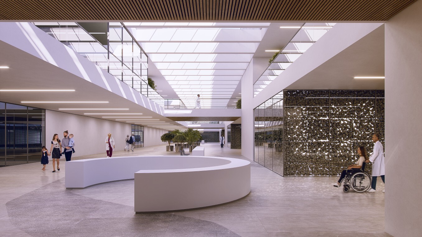 Hospiten Madri boadilla interior 3 render
