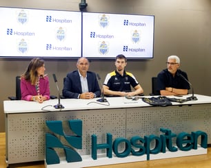 Hospiten presents Wesley Van Beck, new signing for La Laguna Tenerife