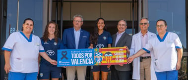 Hospiten sponsors the Costa Adeje Tenerife Egatesa-Valencia CF match and solidarity day