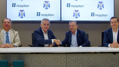 CD Tenerife and Hospiten extend their partnership agreement