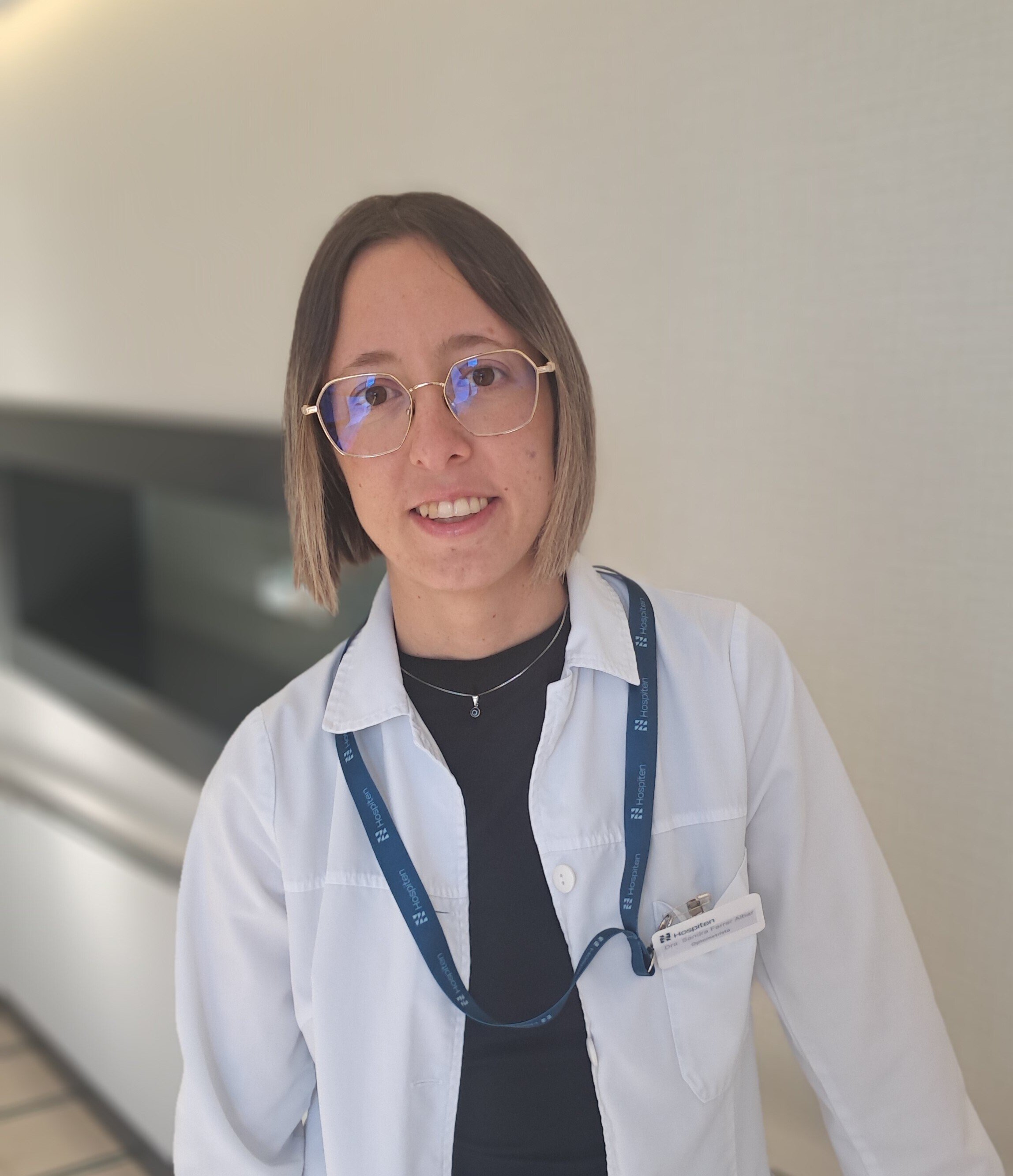 Sandra Ferrer Aibar_Optometrista_Centro de Oftalmología_HospitenRoca_Gran Canaria