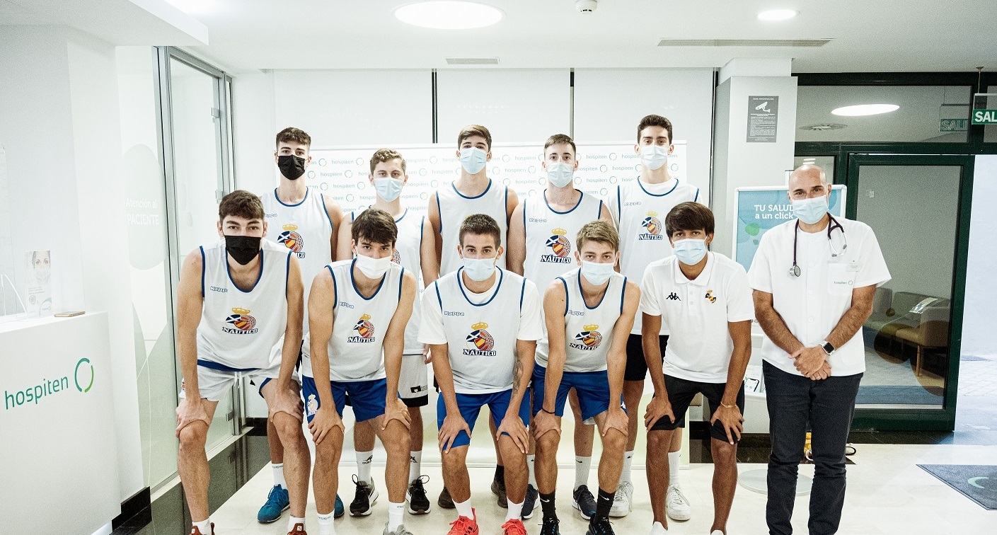 El RC Náutico de Liga EBA pasa reconocimiento médico en Hospiten Rambla
