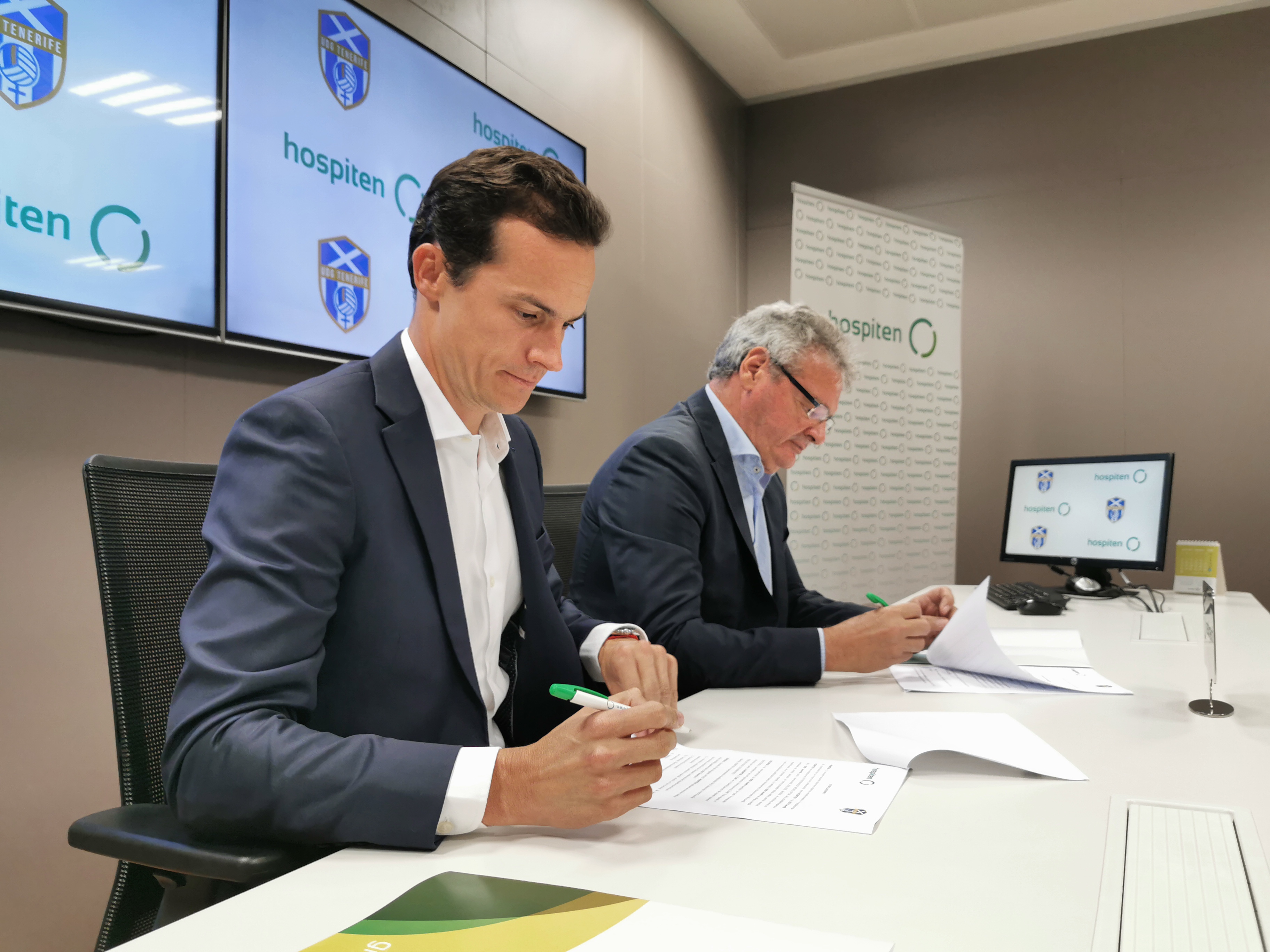 Hospiten renueva su patrocinio con la UDG Tenerife