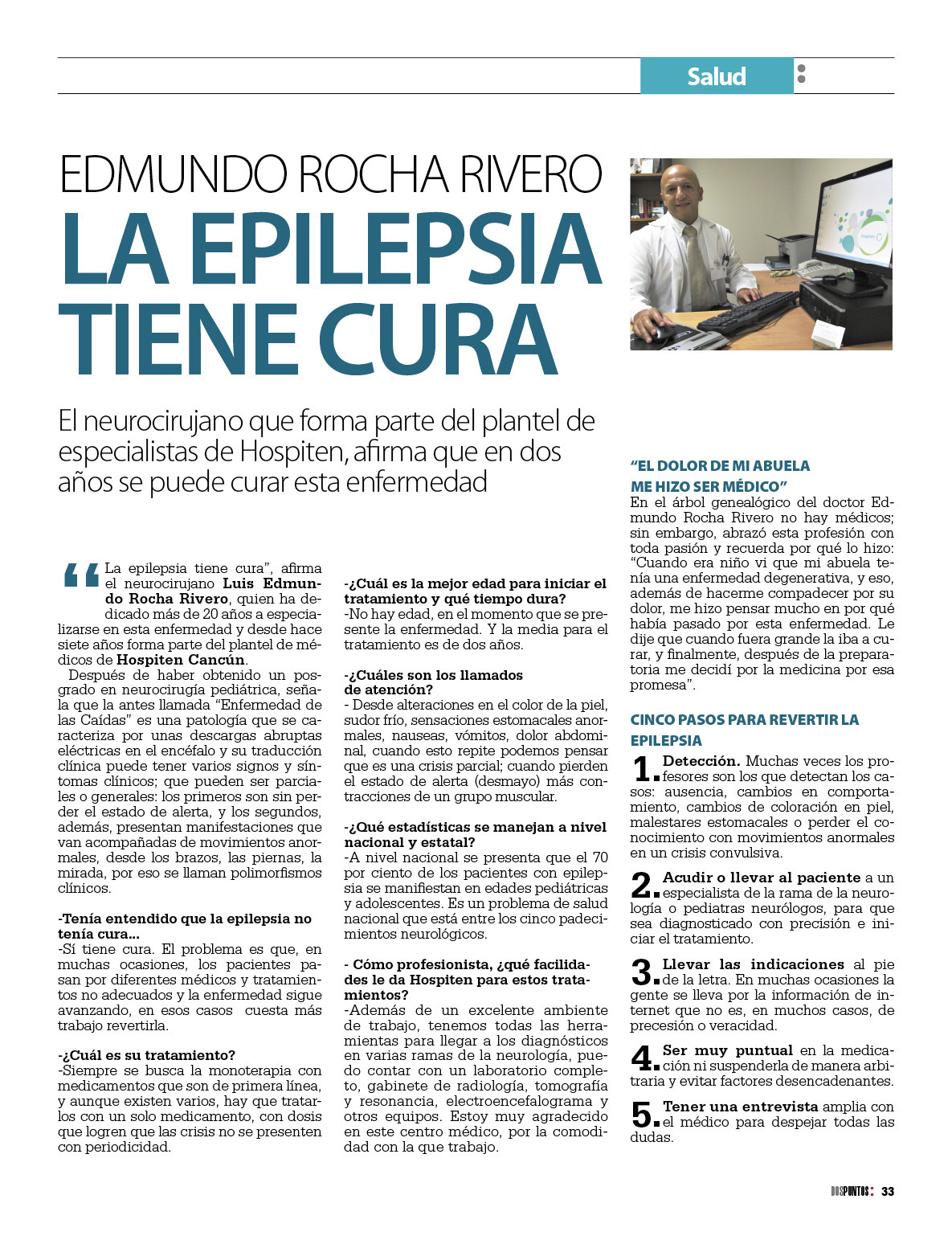 La epilepsia tiene cura
