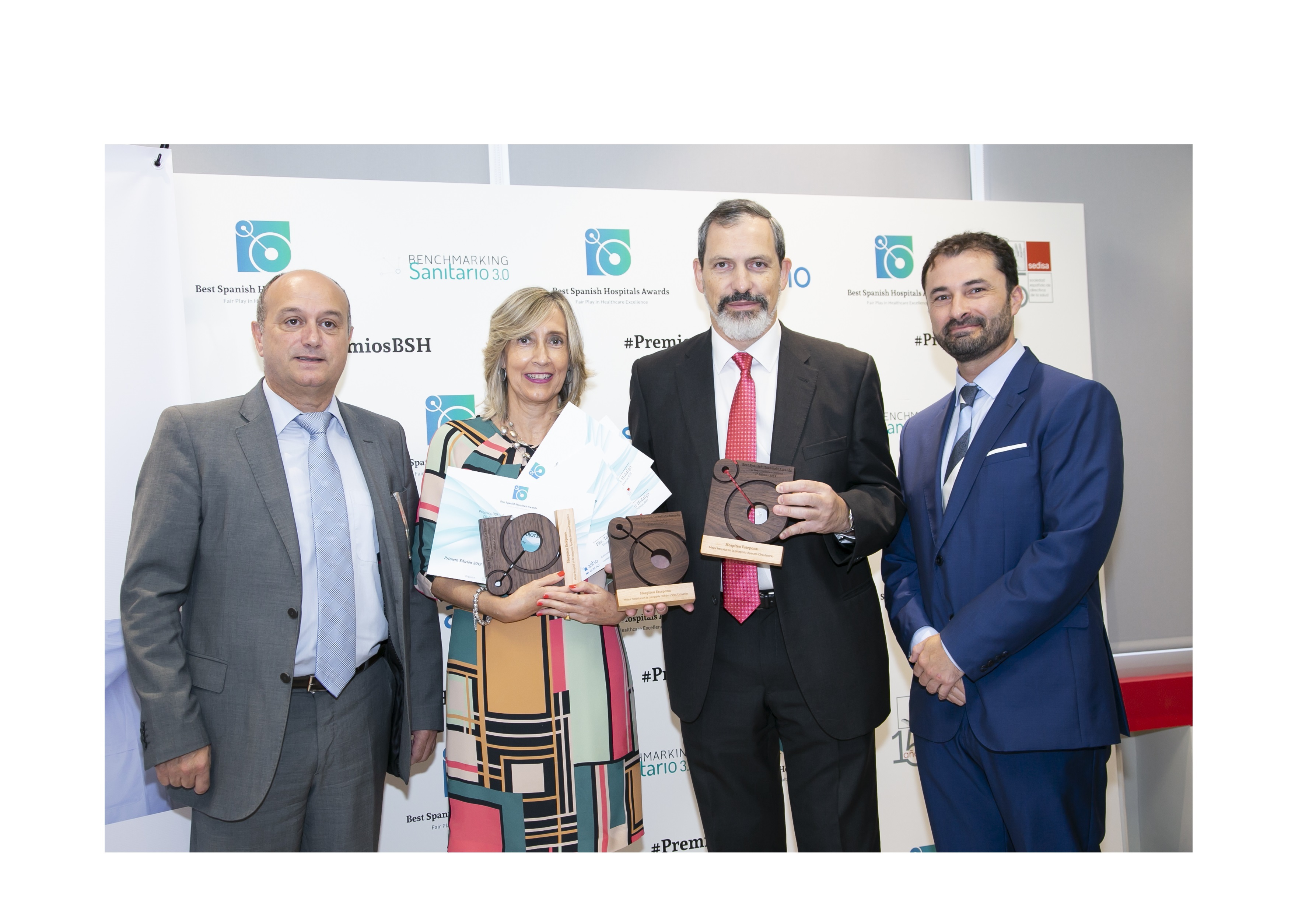 Cuatro centros de Hospiten, galardonados con los premios BSH-Best Spanish Hospital