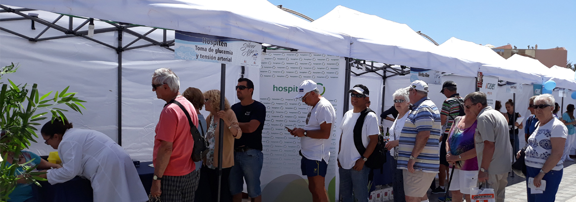 Hospiten Sur, presente en la Silver Age Fair 2018 de Arona
