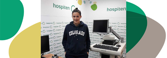 Tatiana Matveeva supera el reconocimiento médico en Hospiten Sur