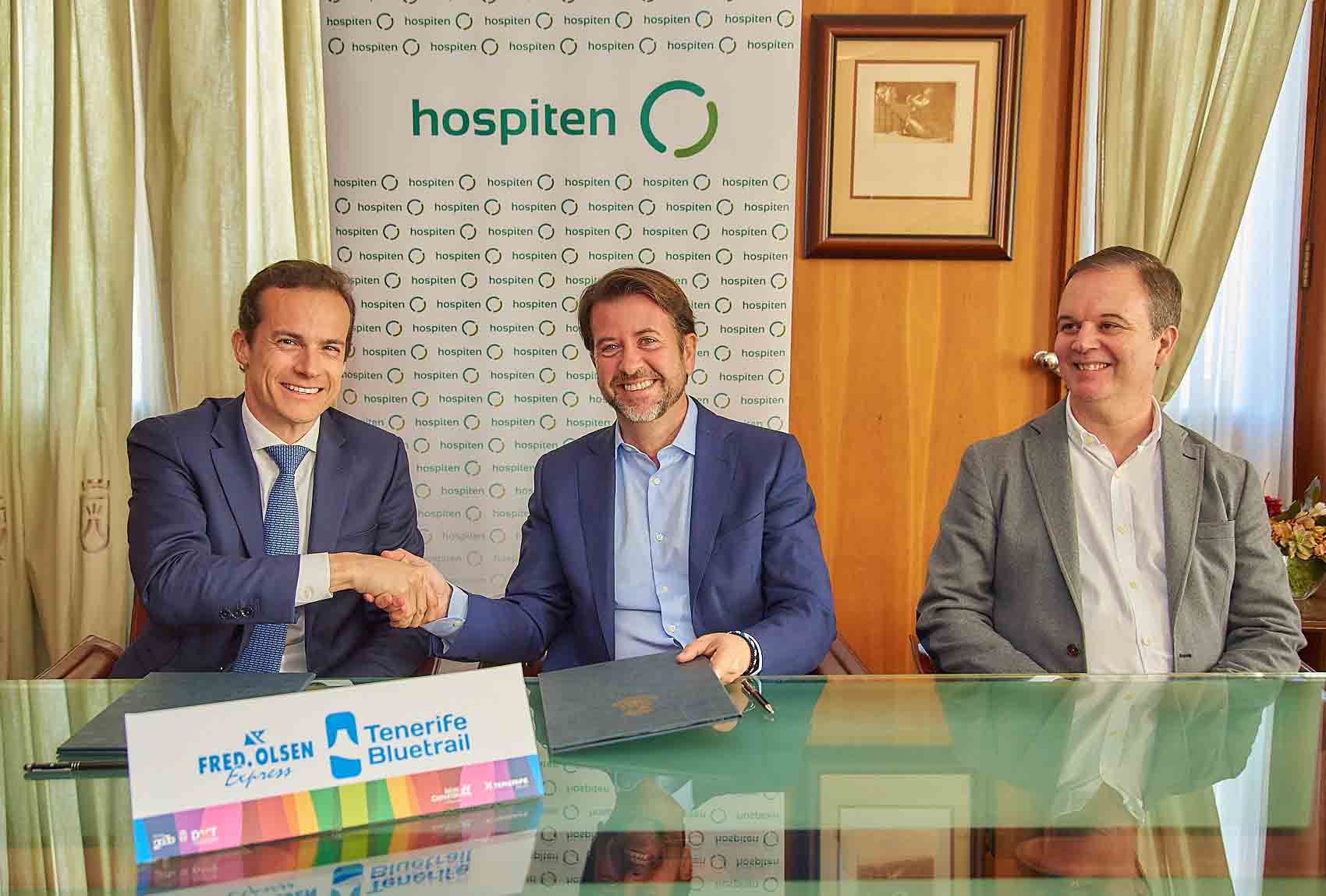 El Grupo Hospiten renueva su compromiso con la Fred. Olsen Tenerife Bluetrail 2019