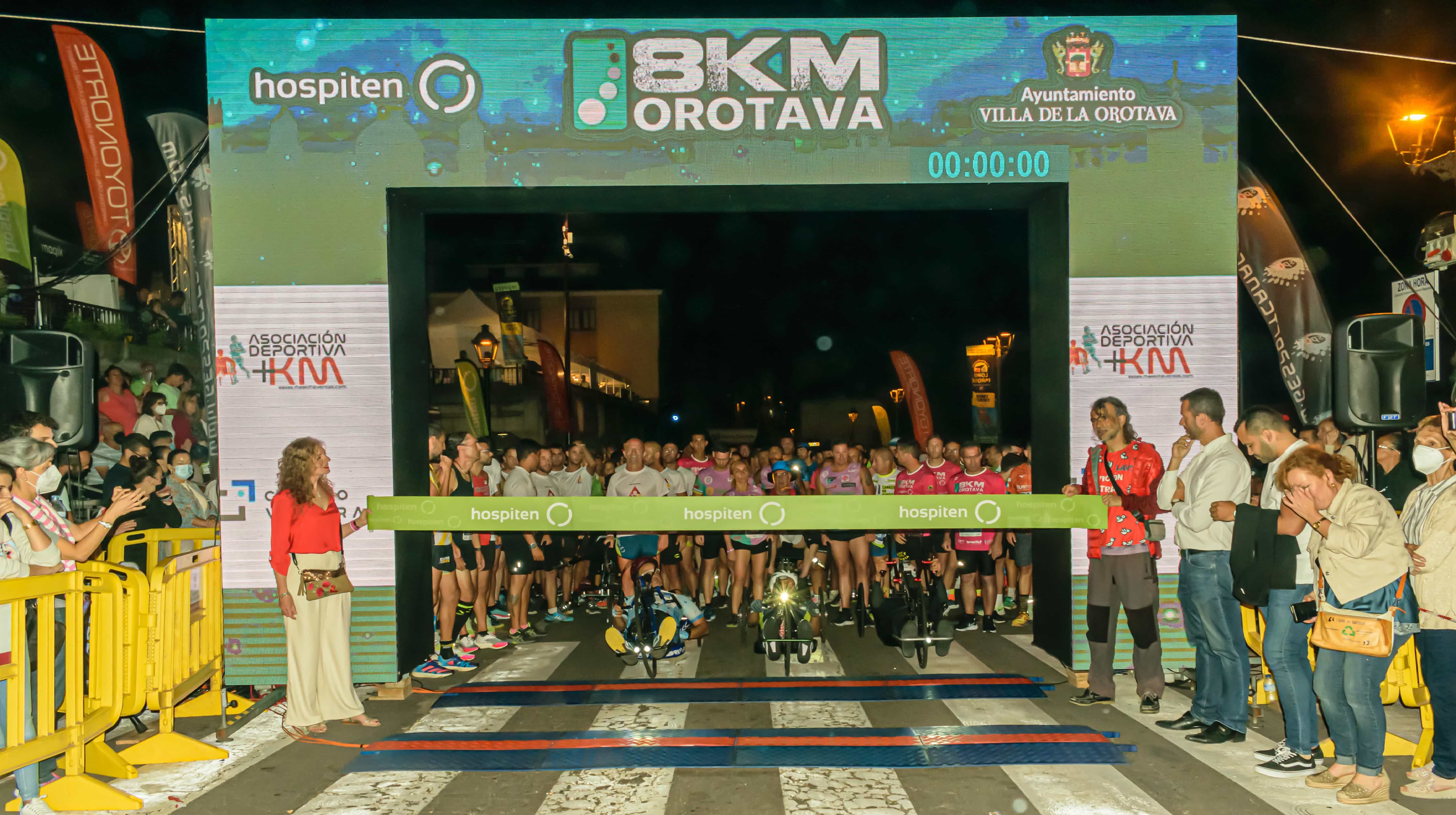 Hospiten repite como colaborador oficial de la carrera inclusiva 8KM OROTAVA