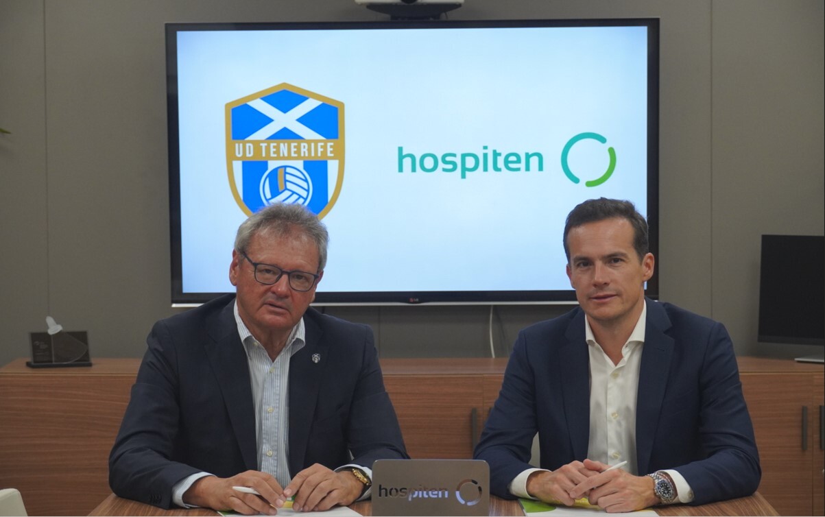 La UD Tenerife y Hospiten renuevan su compromiso una temporada más