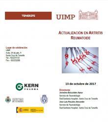 Reumatólogos de Hospiten dirigen un curso sobre Artritis Reumatoide en la Universidad Internacional Menéndez Pelayo
