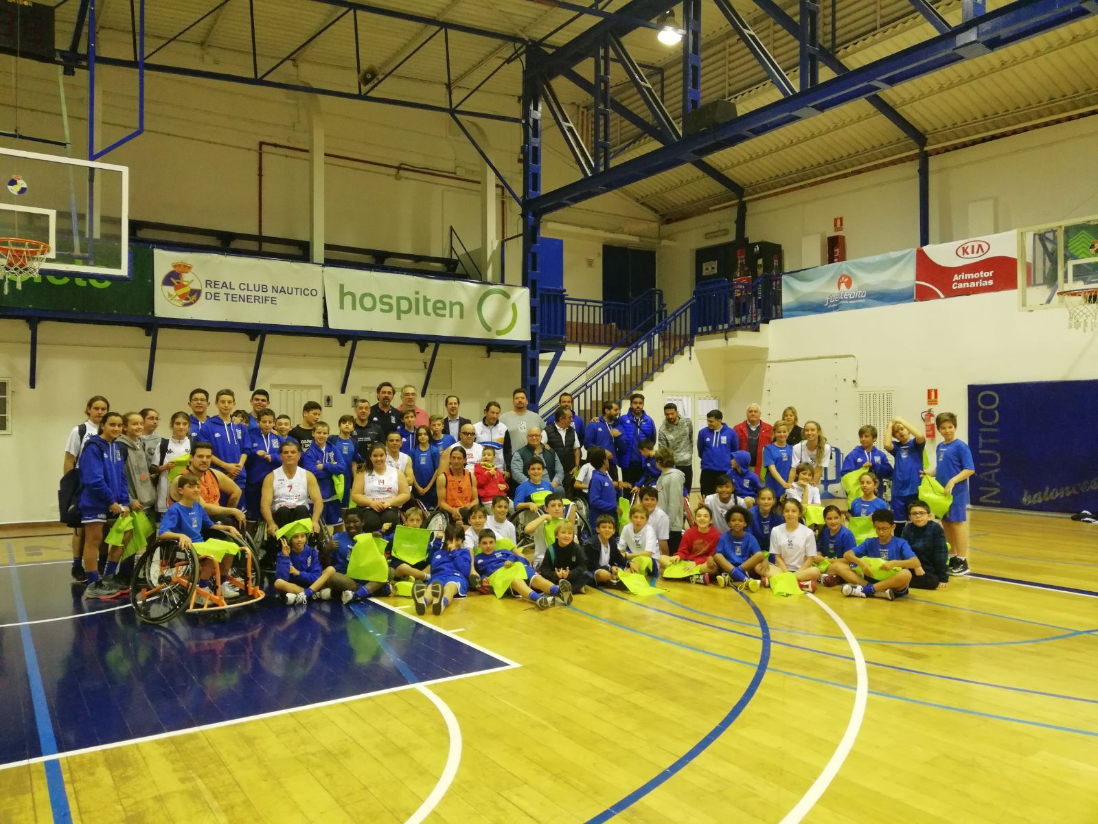 Hospiten, ADEMI Tenerife y RCNT promocionan el deporte adaptado