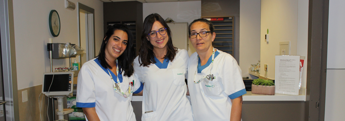 La enfermera Andrea, una reina solidaria