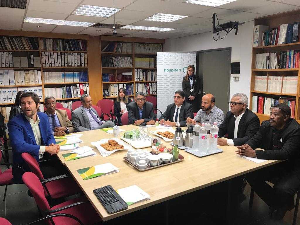 El Grupo Hospiten recibe la visita del sector sanitario de Mauritania