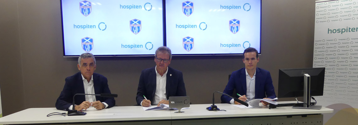 La UDG Tenerife y Hospiten continúan caminando juntos