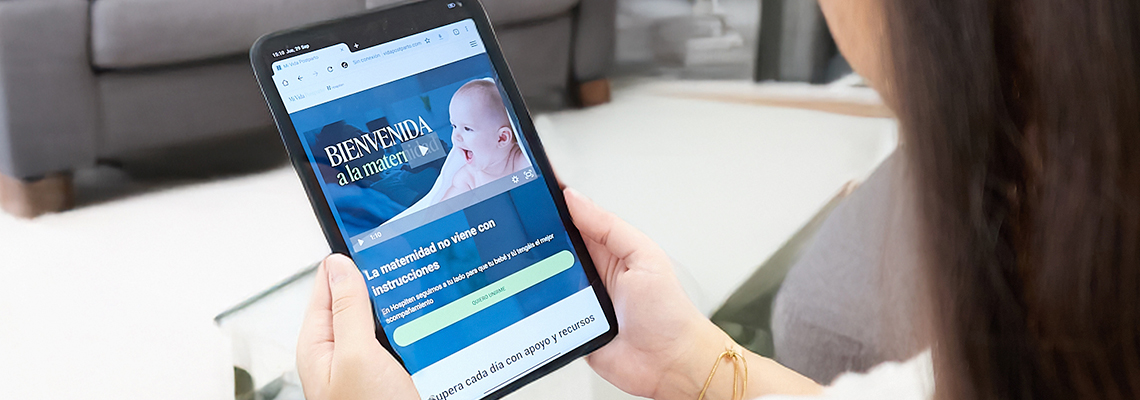 Hospiten lanza MiVidaPostParto, la primera plataforma online de apoyo integral a madres primerizas en España