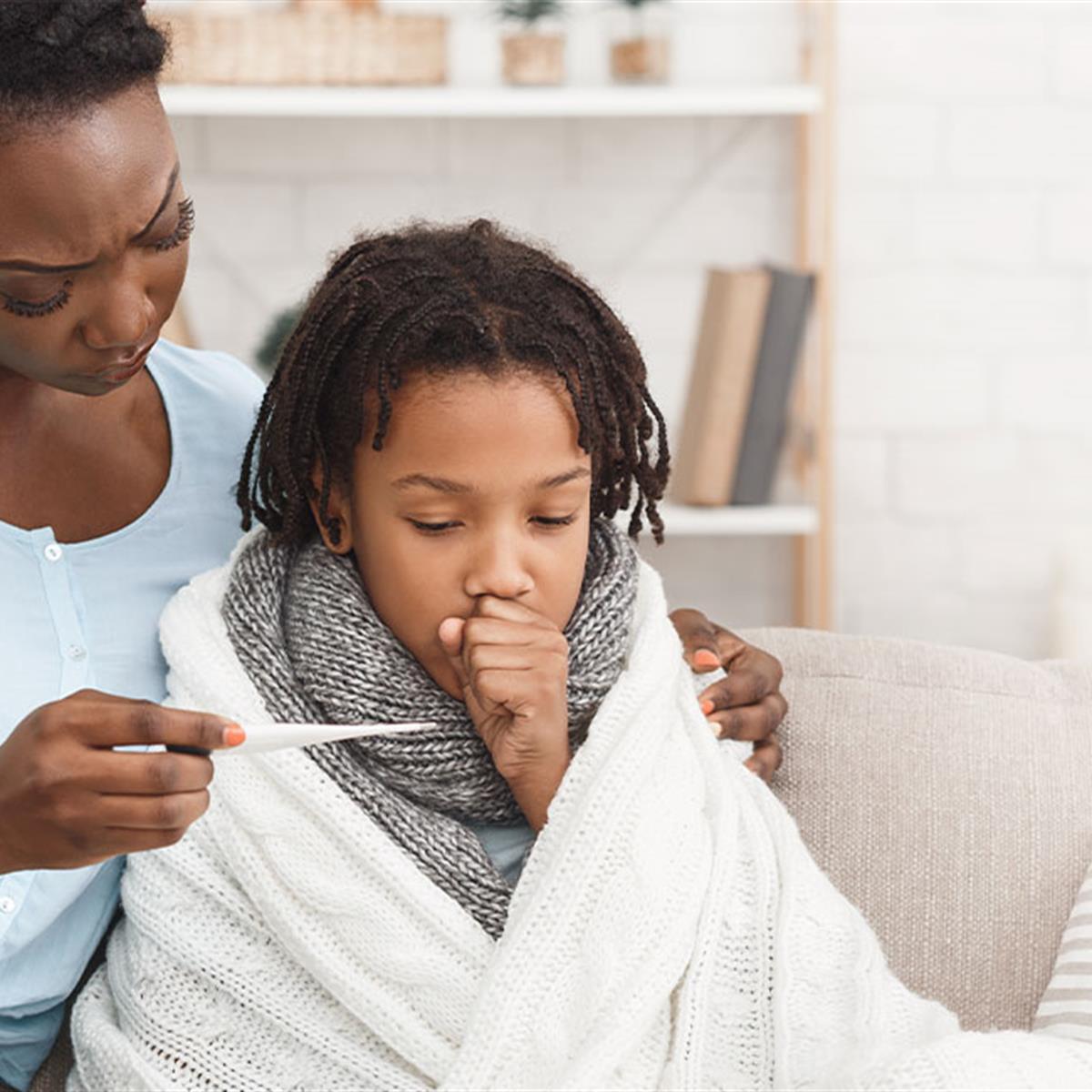 How to help your child when they catch a cold or the flu (influenza)